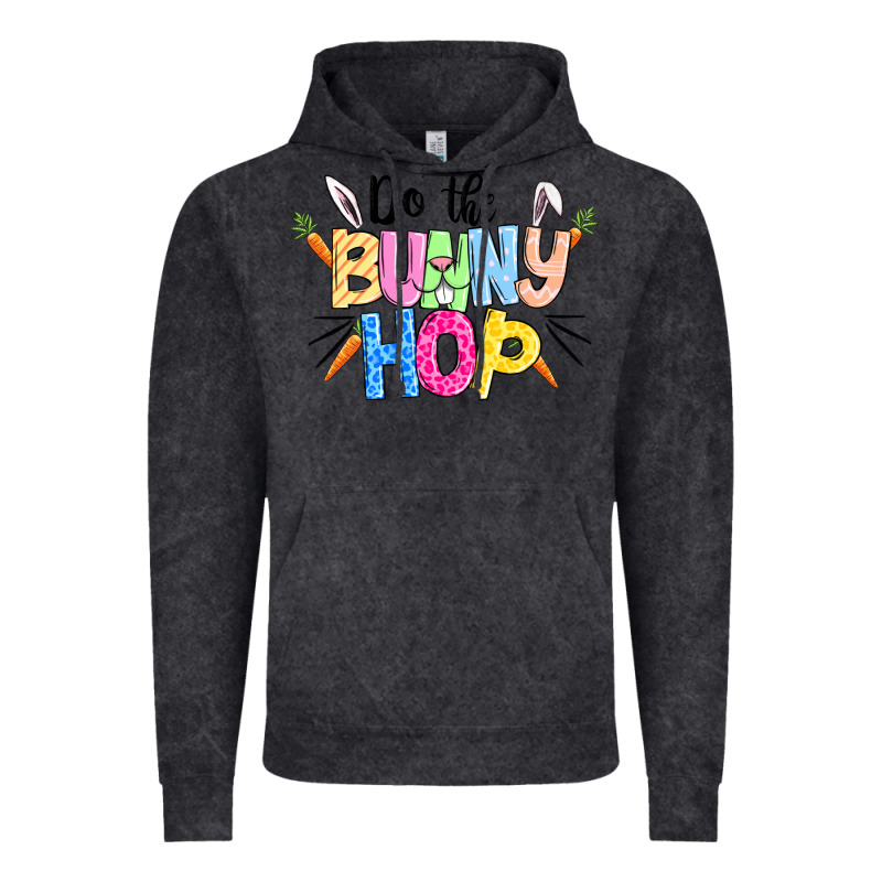 Do The Bunny Hop Easter Vintage Hoodie by CowGirlArtShop | Teevron
