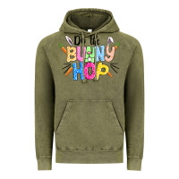 Vintage Olive do the bunny hop easter Vintage Hoodie - CowGirlArtShop
