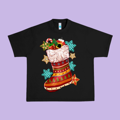 Christmas Urban Heavy Tee Designed By Cowgirlartshop