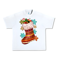 White christmas Urban Heavy Tee - CowGirlArtShop