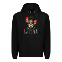 Black proud latina Premium Hoodie - BundleAndBundleShop