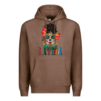 Chestnut proud latina Premium Hoodie - BundleAndBundleShop