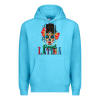 Ocean Blue proud latina Premium Hoodie - BundleAndBundleShop