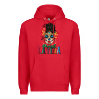 Red proud latina Premium Hoodie - BundleAndBundleShop