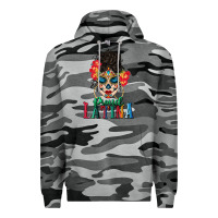 Slate Camo proud latina Premium Hoodie - BundleAndBundleShop