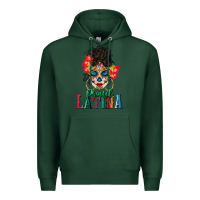 Sports Green proud latina Premium Hoodie - BundleAndBundleShop