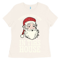 Bone There's Some Ho Ho Ho's in this House Santa Claus Ladies Tee - Bettercallsaul