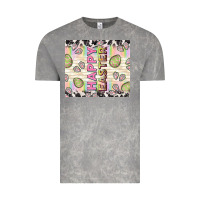 Cloud Rock happy easter with cowhide Vintage Tee - TumblerDesignByShophia