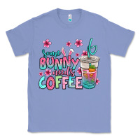 Colony Blue some bunny needs coffee easter Classic Tee - Jasminsmagicworld