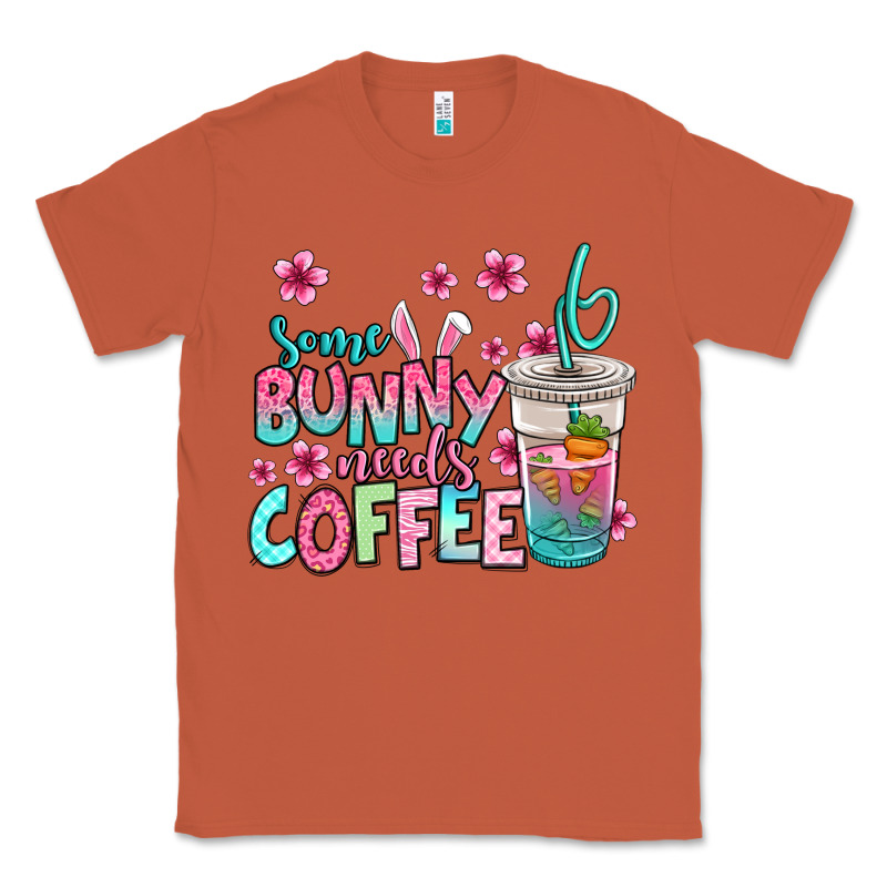 Some Bunny Needs Coffee Easter Classic Tee by Jasminsmagicworld | Teevron