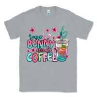 Heather Grey some bunny needs coffee easter Classic Tee - Jasminsmagicworld