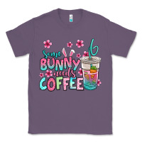 Lavender some bunny needs coffee easter Classic Tee - Jasminsmagicworld