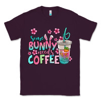 Plum some bunny needs coffee easter Classic Tee - Jasminsmagicworld