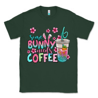 Sports Green some bunny needs coffee easter Classic Tee - Jasminsmagicworld