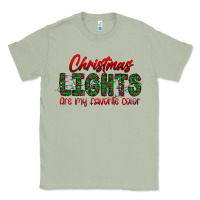 Matcha festive christmas lights text art Classic Tee - CowhideDigitalArt