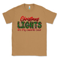 Toasted Coconut festive christmas lights text art Classic Tee - CowhideDigitalArt