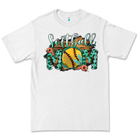 White Softball Mom Premium Tee - Bettercallsaul