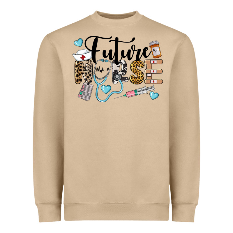 Western Future Nurse Heavyweight Sweatshirt by LillyAllenDesigns | Teevron