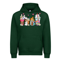Forest Green easter coffee cups Urban Hoodie - AdoDesignShop