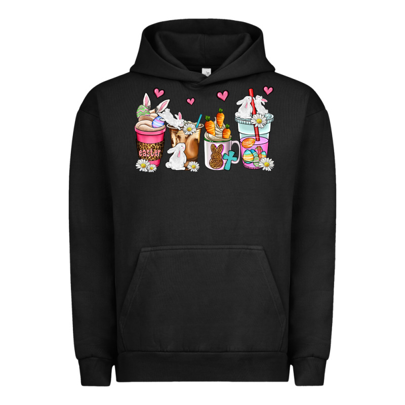 Easter Coffee Cups Urban Hoodie by AdoDesignShop | Teevron