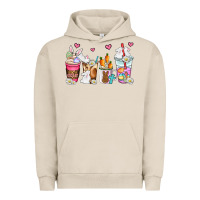 Pigment French Oak easter coffee cups Urban Hoodie - AdoDesignShop