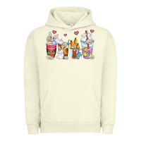 Pigment Pistachio easter coffee cups Urban Hoodie - AdoDesignShop