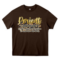 Chocolate Brown periodt Heavy Core Tee - Artiststas