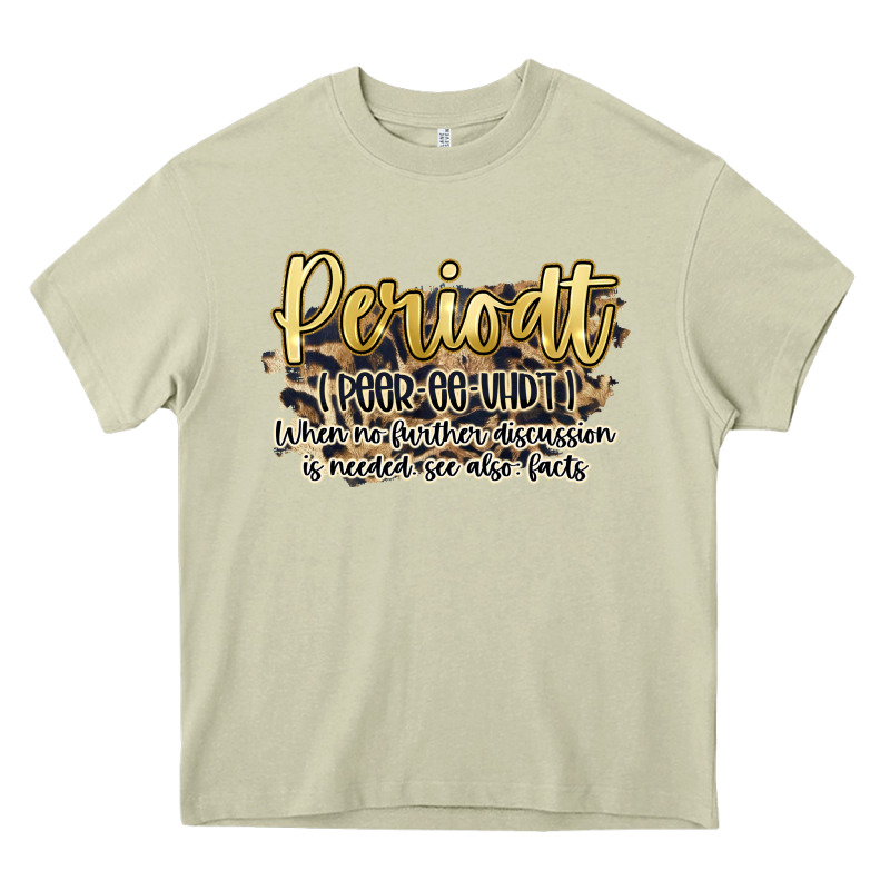 Periodt Heavy Core Tee by Artiststas | Teevron