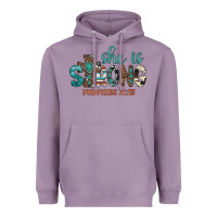 Lavender she is strong Heavyweight Hoodie - Artiststas