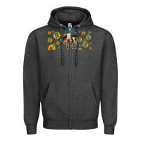 Charcoal Heather Coffee Then Cows Zipper Hoodie - LillyAllenDesigns