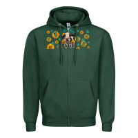 Sports Green Coffee Then Cows Zipper Hoodie - LillyAllenDesigns