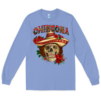 Chingona With Roses Mexico Long Sleeve Tee | Teevron