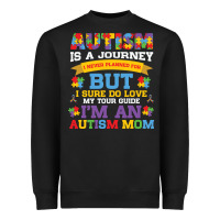 Black lil autism mom Heavyweight Sweatshirt - CowhideDigitalArt