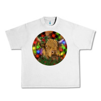 Lunar Rock Brown Cow Christmas Urban Heavy Tee - RanaPortraitStore