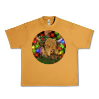 Peanut Butter Brown Cow Christmas Urban Heavy Tee - RanaPortraitStore