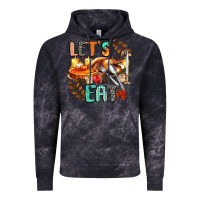 Cloud Black lets eat Vintage Hoodie - CowGirlArtShop