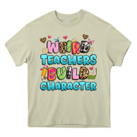 Mossy weird teachers build character Heavy Core Tee - Artiststas