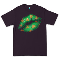 Plum St. Patricks Day Green Lips Premium Tee - Bettercallsaul