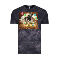 Cloud Black cow and chick easter Vintage Tee - TumblerDesignByShophia
