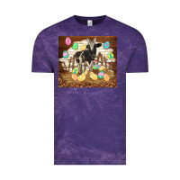 Cloud Purple cow and chick easter Vintage Tee - TumblerDesignByShophia