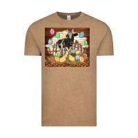 Vintage Coffee cow and chick easter Vintage Tee - TumblerDesignByShophia