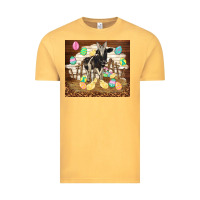 Vintage Mustard cow and chick easter Vintage Tee - TumblerDesignByShophia