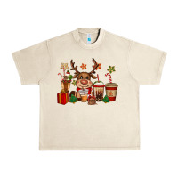 Sandshell reindeer coffe cups christmas Urban Heavy Tee - CowGirlArtShop