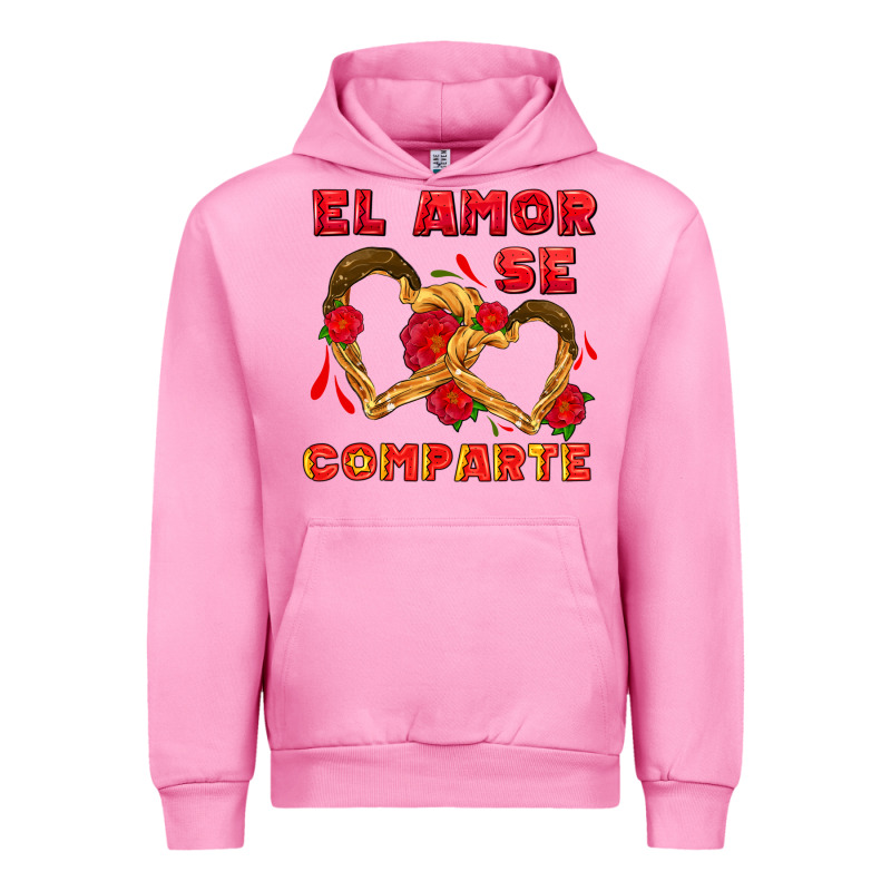 El Amor Se Comparte With Churros Urban Hoodie by AdoDesignShop | Teevron