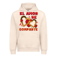 Sandshell el amor se comparte with churros Urban Hoodie - AdoDesignShop