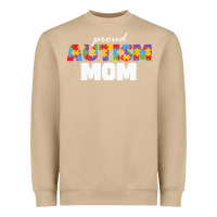 Mushroom LIL Autism Mom Heavyweight Sweatshirt - CowhideDigitalArt