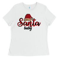 White Santa Baby Ladies Tee - Bettercallsaul