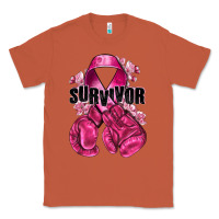 Copper Survivor Breast Cancer with boxing gloves Classic Tee - NancyCooperArtShop