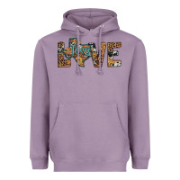 Lavender love texas map sunflower leopard cowhide Heavyweight Hoodie - Artiststas