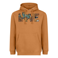 Meerkat love texas map sunflower leopard cowhide Heavyweight Hoodie - Artiststas